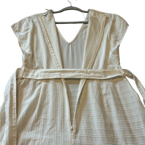 Zara Asymmetrical Drop waist Dress V-Neck size M - Picture 9 of 10